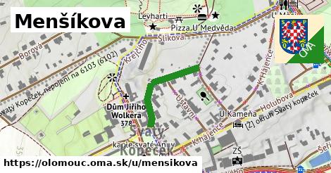 ilustrácia k Menšíkova, Olomouc - 208 m