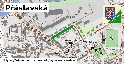 ilustrácia k Přáslavská, Olomouc - 148 m