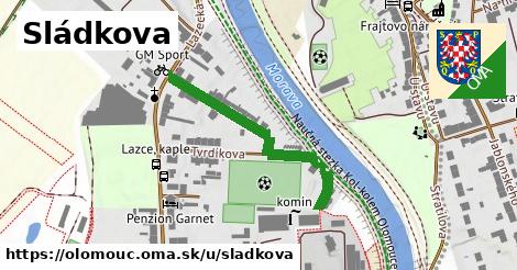 ilustrácia k Sládkova, Olomouc - 339 m