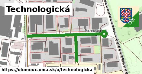 ilustrácia k Technologická, Olomouc - 601 m