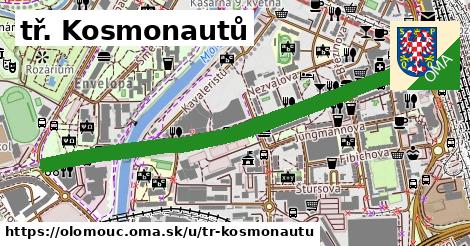 ilustrácia k tř. Kosmonautů, Olomouc - 2,6 km