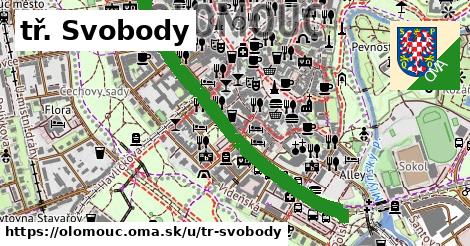 ilustrácia k tř. Svobody, Olomouc - 2,1 km