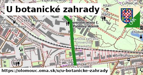 U botanické zahrady, Olomouc