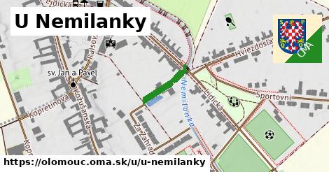 ilustrácia k U Nemilanky, Olomouc - 120 m