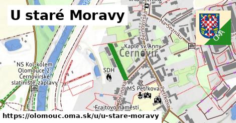 ilustrácia k U staré Moravy, Olomouc - 120 m