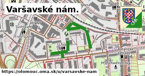 Varšavské nám., Olomouc