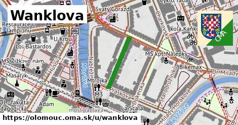 ilustrácia k Wanklova, Olomouc - 172 m