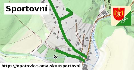 ilustrácia k Sportovní, Opatovice - 681 m