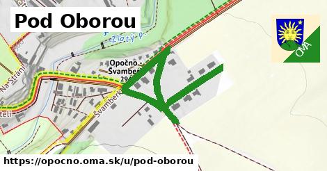 ilustrácia k Pod Oborou, Opočno - 568 m