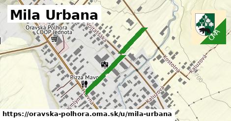 ilustrácia k Mila Urbana, Oravská Polhora - 276 m