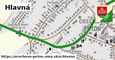 ilustrácia k Hlavná, Orechová Potôň - 1,00 km