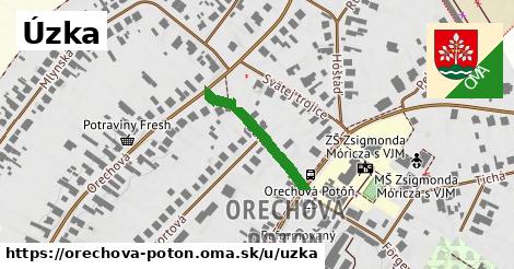 Úzka, Orechová Potôň