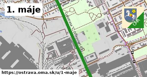 ilustrácia k 1. máje, Ostrava - 1,50 km