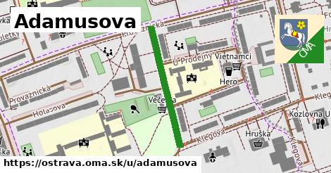 ilustrácia k Adamusova, Ostrava - 273 m