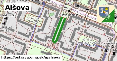 ilustrácia k Alšova, Ostrava - 341 m