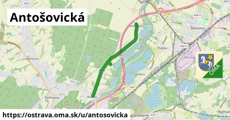 ilustrácia k Antošovická, Ostrava - 4,6 km