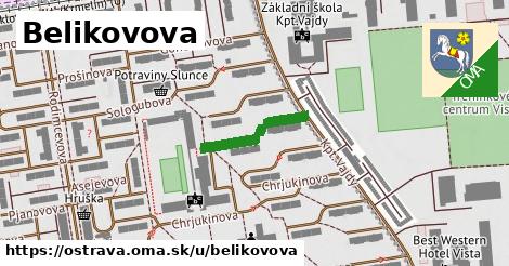 ilustrácia k Belikovova, Ostrava - 169 m