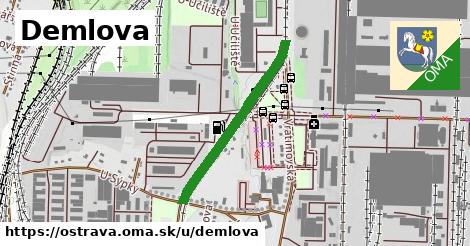 ilustrácia k Demlova, Ostrava - 599 m
