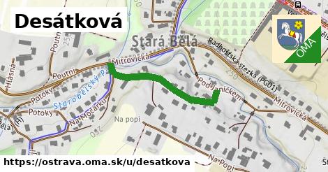ilustrácia k Desátková, Ostrava - 292 m