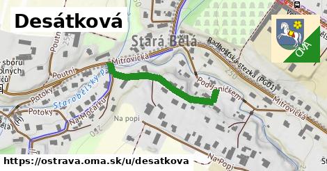 ilustrácia k Desátková, Ostrava - 292 m