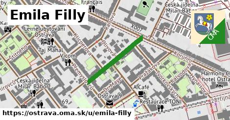 Emila Filly, Ostrava