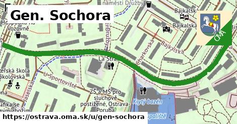 Gen. Sochora, Ostrava