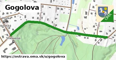 ilustrácia k Gogolova, Ostrava - 650 m
