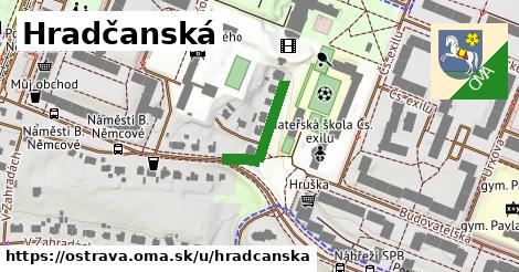 ilustrácia k Hradčanská, Ostrava - 169 m