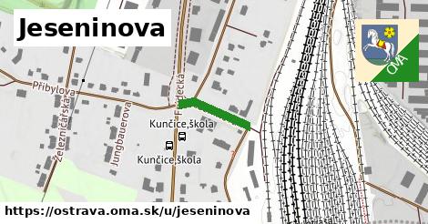 ilustrácia k Jeseninova, Ostrava - 130 m