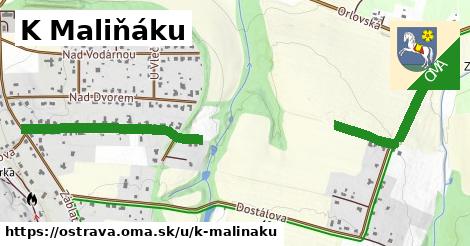 ilustrácia k K Maliňáku, Ostrava - 1,10 km