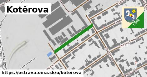 ilustrácia k Kotěrova, Ostrava - 230 m