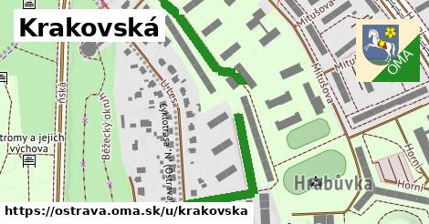 ilustrácia k Krakovská, Ostrava - 483 m