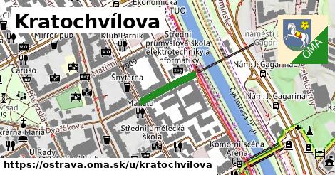 ilustrácia k Kratochvílova, Ostrava - 135 m