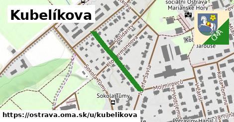 ilustrácia k Kubelíkova, Ostrava - 236 m