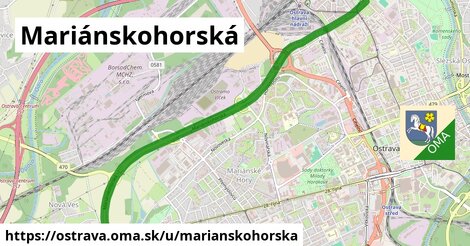 ilustrácia k Mariánskohorská, Ostrava - 8,5 km