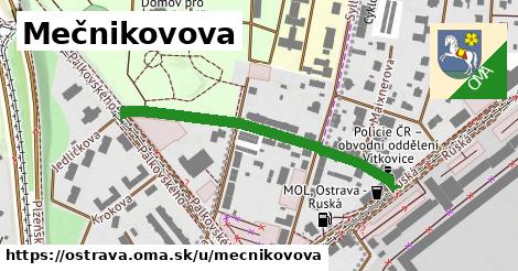 ilustrácia k Mečnikovova, Ostrava - 407 m