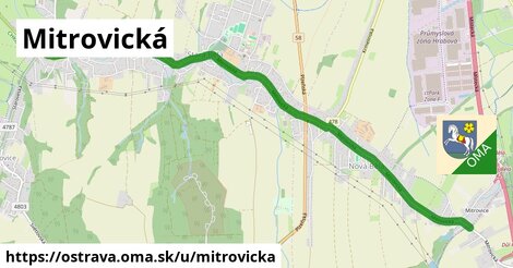 ilustrácia k Mitrovická, Ostrava - 5,8 km
