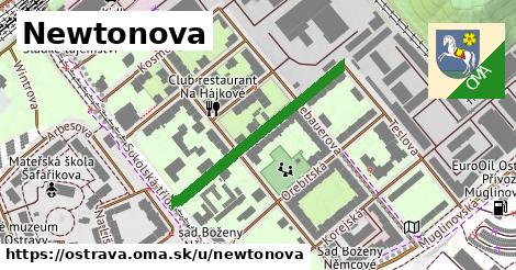 Newtonova, Ostrava