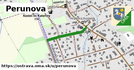 Perunova, Ostrava