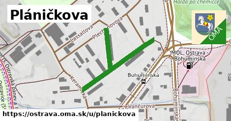 ilustrácia k Pláničkova, Ostrava - 405 m