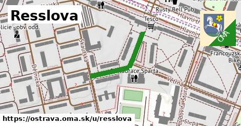 ilustrácia k Resslova, Ostrava - 235 m