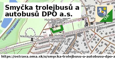 Smyčka trolejbusů a autobusů DPO a.s., Ostrava