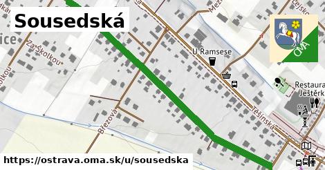 ilustrácia k Sousedská, Ostrava - 624 m