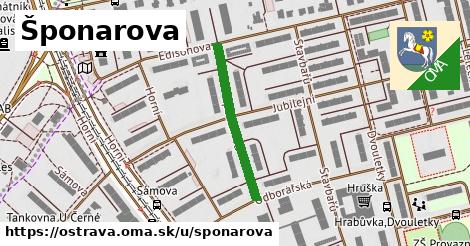 Šponarova, Ostrava