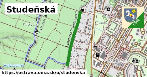 ilustrácia k Studeňská, Ostrava - 557 m