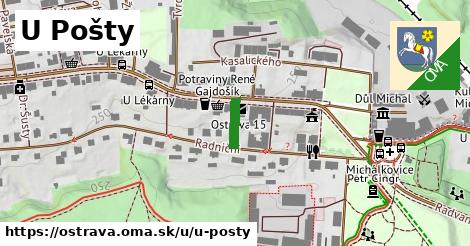 ilustrácia k U Pošty, Ostrava - 77 m