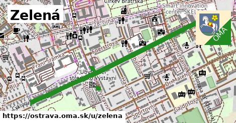 ilustrácia k Zelená, Ostrava - 1,26 km
