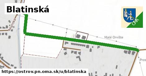 ilustrácia k Blatinská, Ostrov, okres PN - 0,73 km