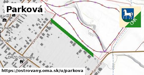 ilustrácia k Parková, Ostrovany - 282 m