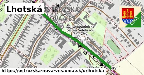 ilustrácia k Lhotská, Ostrožská Nová Ves - 513 m